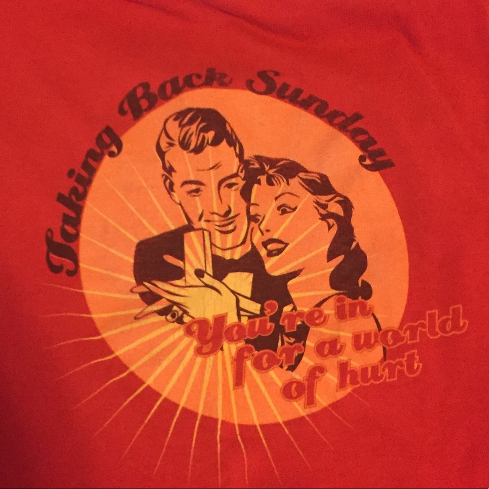 Taking Back Sunday band tee